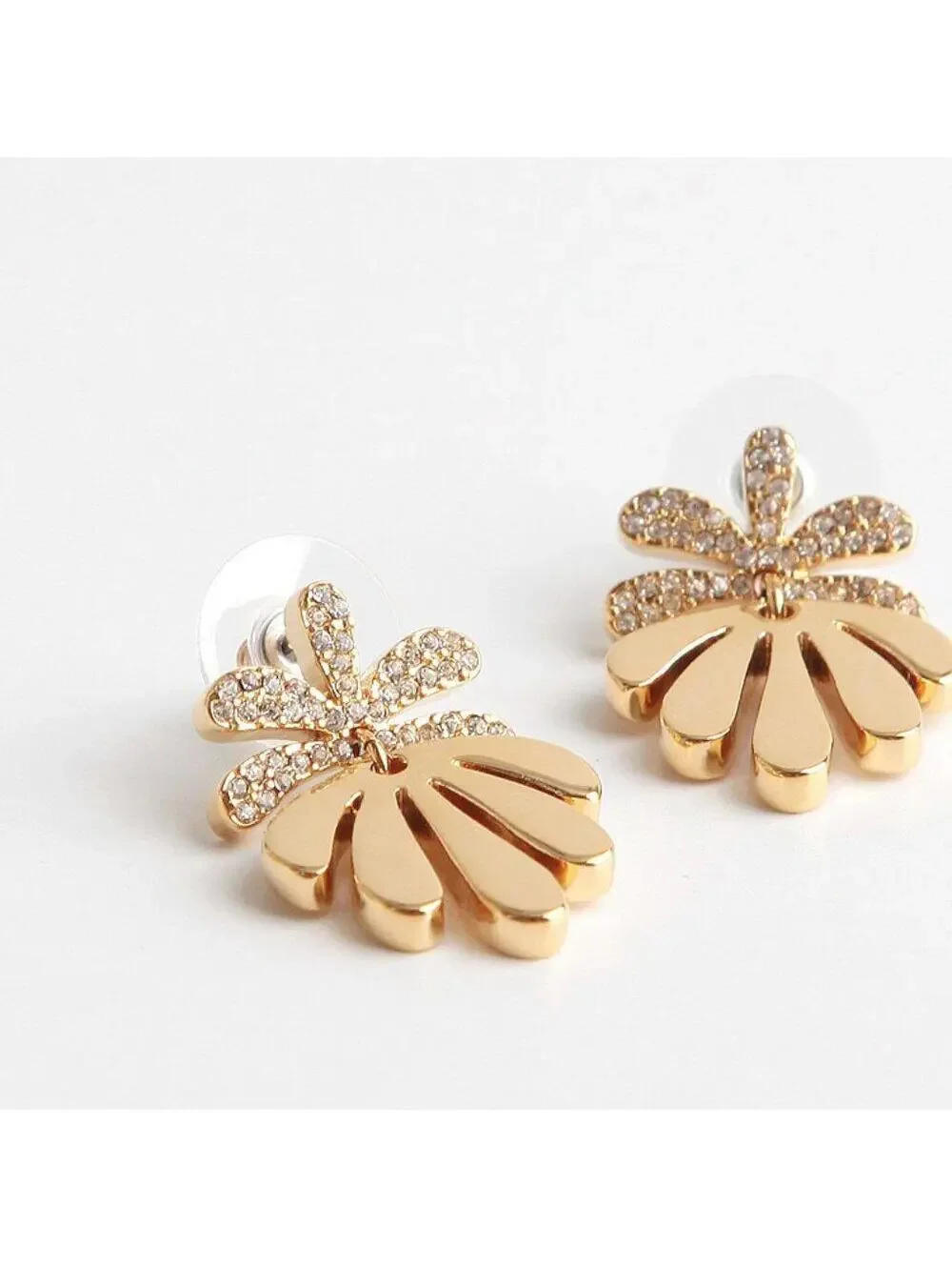 Lele Sadoughi Crystal Vine Drop Earrings